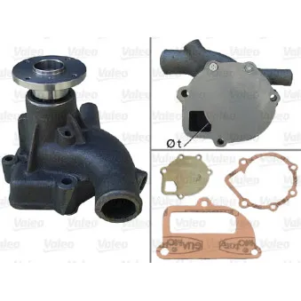 Pompe à eau VALEO 506779