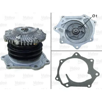 Pompe à eau VALEO 506782