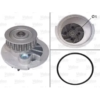 Pompe à eau VALEO 506785
