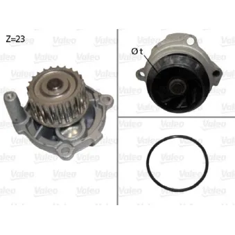 Pompe à eau VALEO 506790