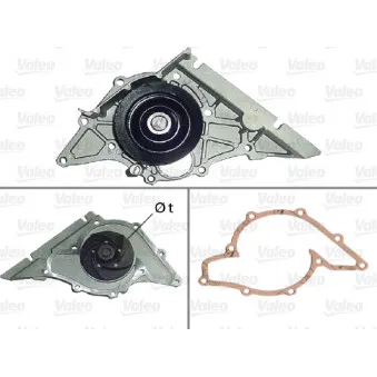 Pompe à eau VALEO 506794