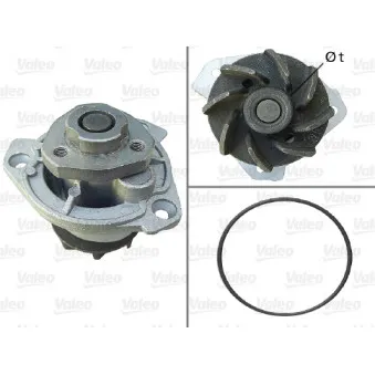Pompe à eau VALEO 506798