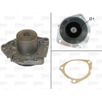Pompe à eau VALEO 506808