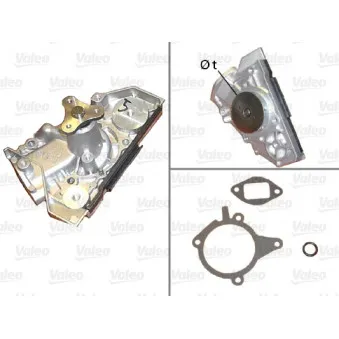 Pompe à eau VALEO 506817