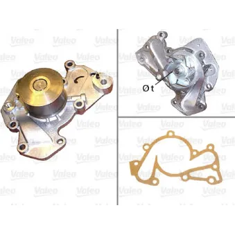 Pompe à eau VALEO 506819