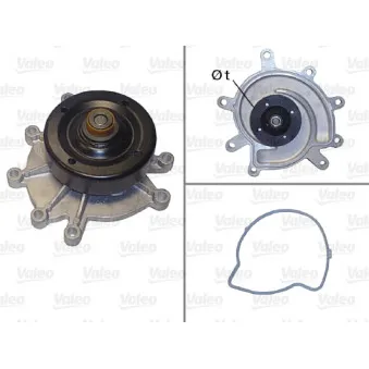 Pompe à eau VALEO 506823