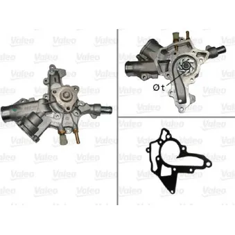 Pompe à eau VALEO 506838