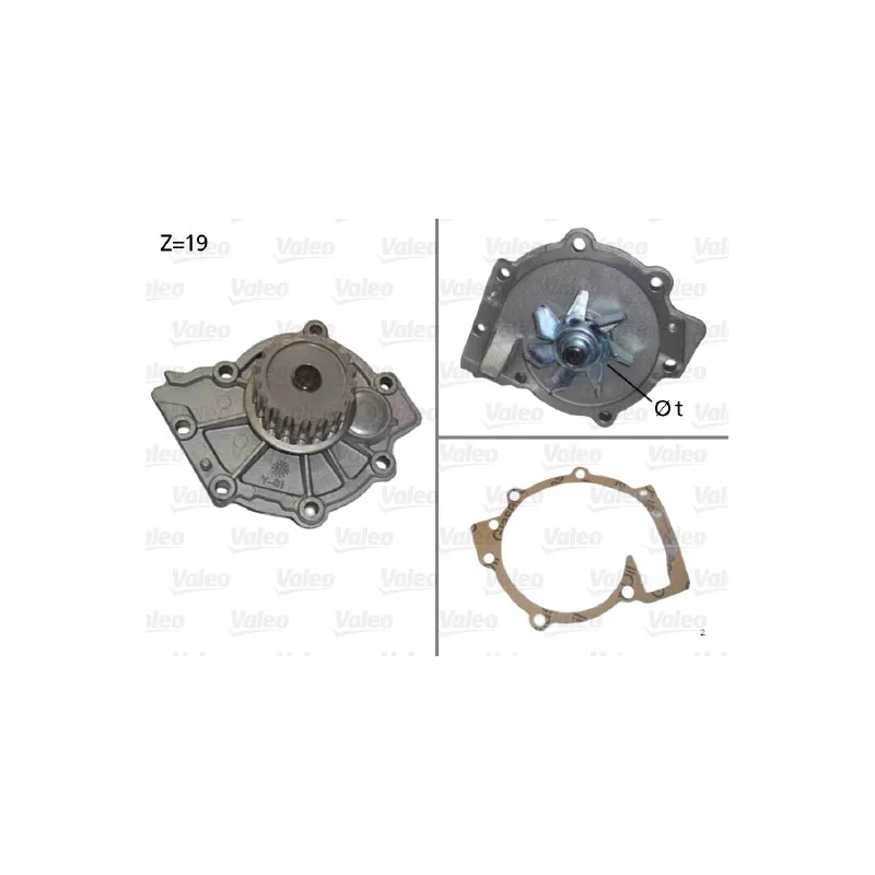 Pompe à eau VALEO 506854