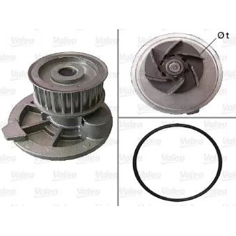 Pompe à eau VALEO 506856