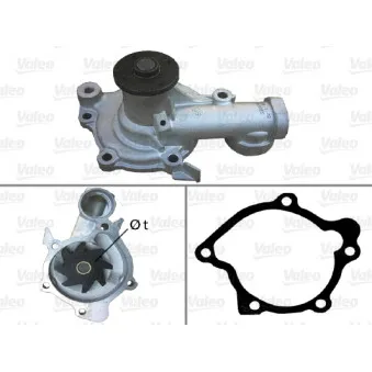 Pompe à eau VALEO 506857