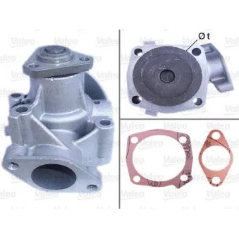 Pompe à eau VALEO 506859