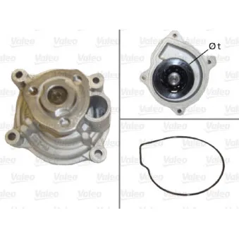 Pompe à eau VALEO 506867