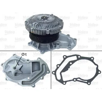 Pompe à eau VALEO 506868