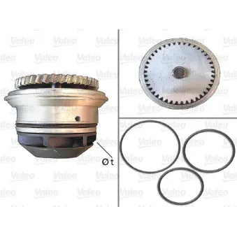 Pompe à eau VALEO 506877