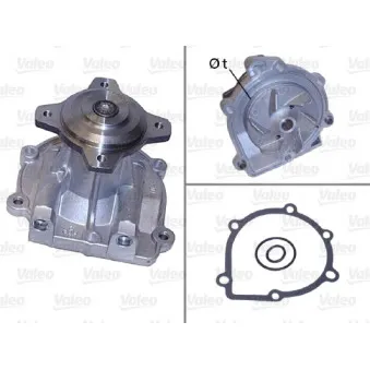 Pompe à eau VALEO 506904