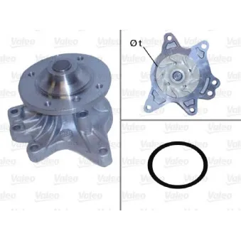 Pompe à eau VALEO 506906