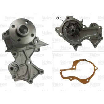 Pompe à eau VALEO 506908