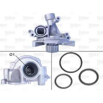 Pompe à eau VALEO 506918