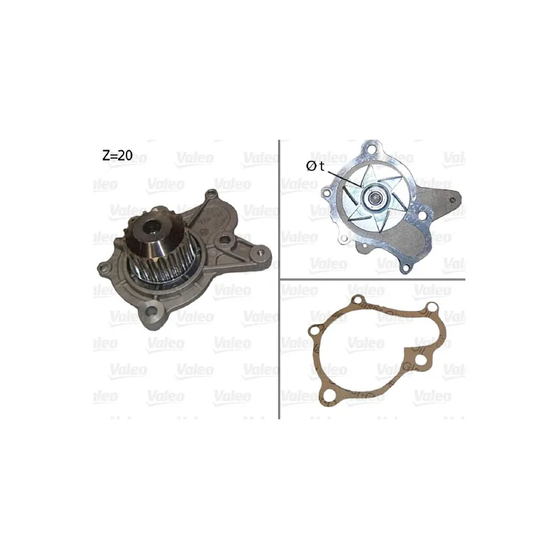 Pompe à eau VALEO 506922