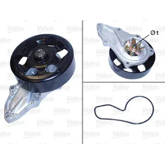 Pompe à eau VALEO 506925