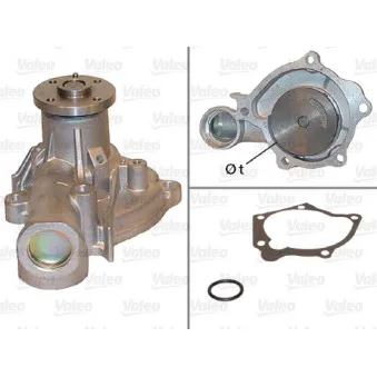 Pompe à eau VALEO 506936