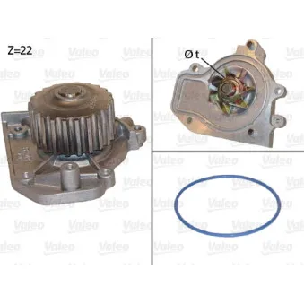 Pompe à eau VALEO 506943