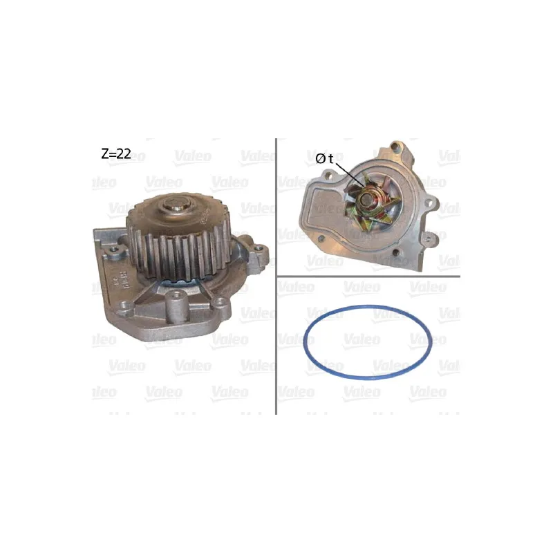 Pompe à eau VALEO 506943