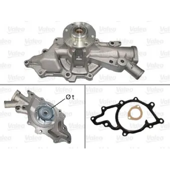 Pompe à eau VALEO 506947