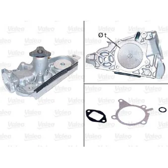 Pompe à eau VALEO 506948