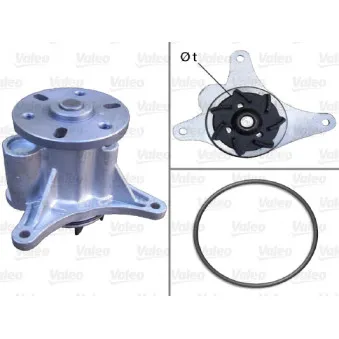 Pompe à eau VALEO 506952
