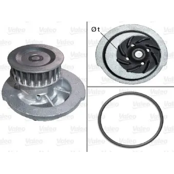 Pompe à eau VALEO 506953