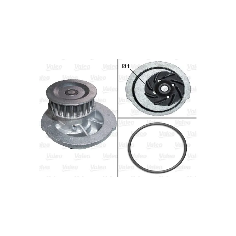 Pompe à eau VALEO 506953