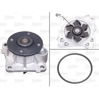 Pompe à eau VALEO 506962