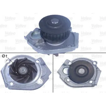 Pompe à eau VALEO 506967