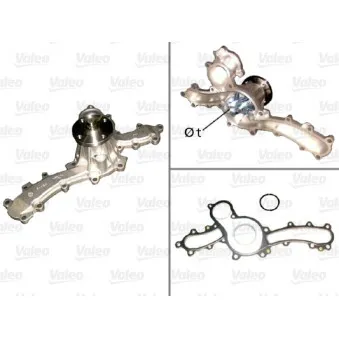 Pompe à eau VALEO 506979
