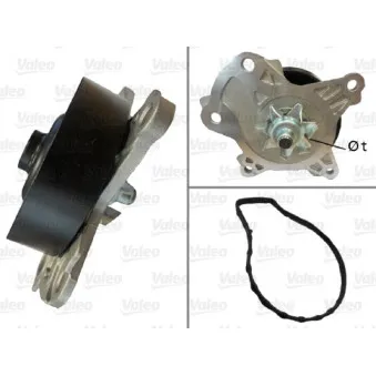Pompe à eau VALEO 506982