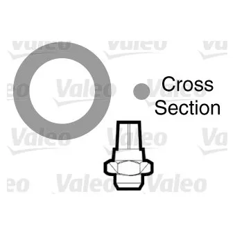 Joint d'étanchéification, conduite de réfrigérant VALEO 508999