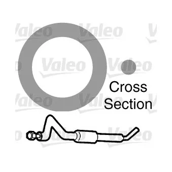 Joint d'étanchéification, conduite de réfrigérant VALEO 509134
