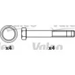 Jeu de 4 plaquettes de frein avant VALEO 541663 - Visuel 3