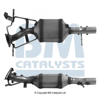 Filtre à particules / à suie, échappement BM CATALYSTS BM11047P