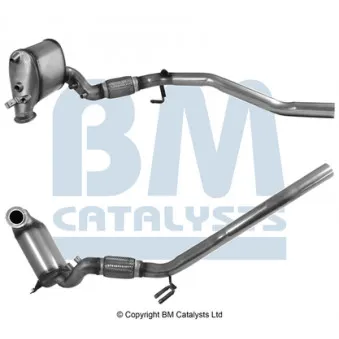 Filtre à particules / à suie, échappement BM CATALYSTS BM11118P