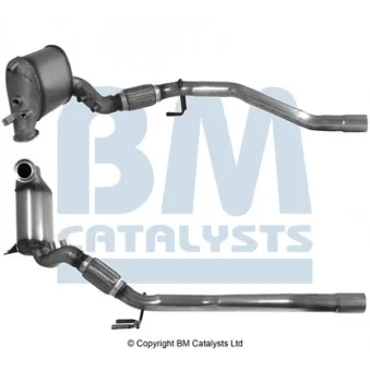 Filtre à particules / à suie, échappement BM CATALYSTS BM11150P