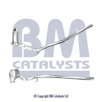 Filtre à particules / à suie, échappement BM CATALYSTS BM11414P