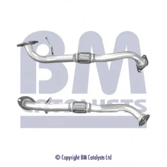 Tuyau d'échappement BM CATALYSTS BM50281