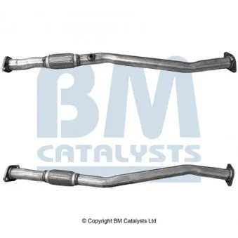 Tuyau d'échappement BM CATALYSTS