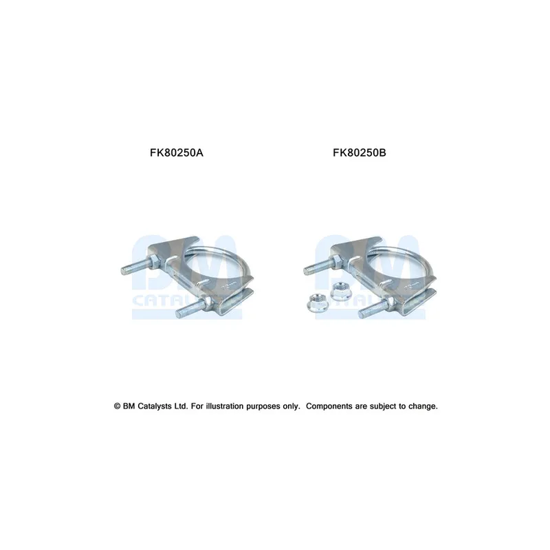Kit d'assemblage, catalyseur BM CATALYSTS FK80250