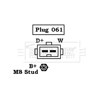 Alternateur BORG & BECK BBA2777
