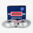 Jeu de 2 disques de frein avant BORG & BECK BBD4071 - Visuel 1