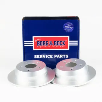 Jeu de 2 disques de frein arrière BORG & BECK BBD4248