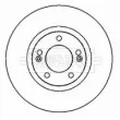 Jeu de 2 disques de frein avant BORG & BECK BBD4338 - Visuel 2